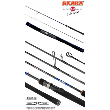 Спиннинг Akara Teuri Classic ML702 TX-30 (5,5-17,5) 2,1 м-2