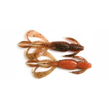 Силикон Keitech Crazy Flapper 2.0" #520T Green Pumpkin Orange Gold