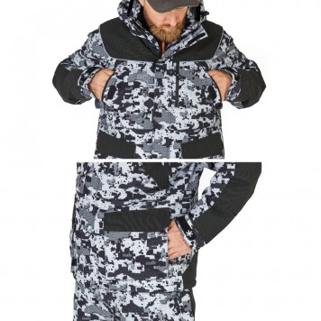 Костюм зим. Norfin EXPLORER 2 CAMO 01 р.S-4