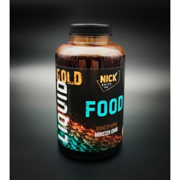 NICK BAITS GOLD LIQUID FOOD Монстр краб