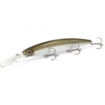Воблер DEPS Balisong minnow 130SF LongBill #09 Half Mirror Wakasagi