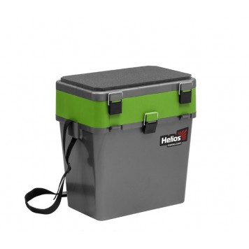 Ящик зим. Helios 19 л серый/салатовый