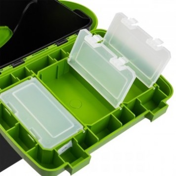 Ящик зим. Helios FishBox односекционный (10л) оранжевый-3