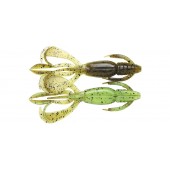 Силикон Keitech Crazy Flapper 2.0" #401T Green Pumpkin Chartreuse