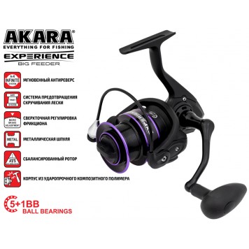 Катушка Akara Experience Big Feeder 6000 5+1bb-1