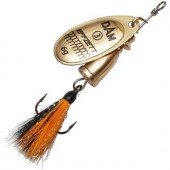 Блесна вращающаяся DAM FZ Executor Dressed Spinner #1 3g S Gold