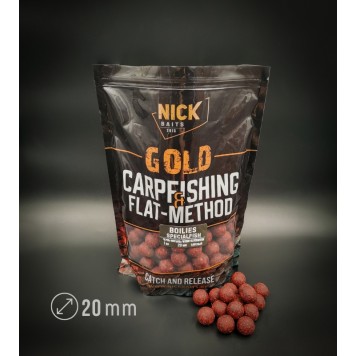 Бойлы прикормочные NICK BAITS GOLD SPECIALFISH Червь-Мотыль 1 кг, 20 мм