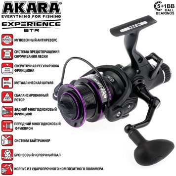 Катушка Akara Experience BTR 5000 5+1 bb-1