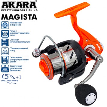 Катушка Akara Magista AFM 2000 5+1bb-1