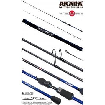 Спиннинг Akara Teuri MLS802 TX-30 (5,5-17,5) 2,44 м-2
