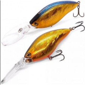 Воблер Kosadaka 3D CRANK XD 65F плав., 65мм, 17.2г, 1.5-3.5м, цв.HGBL 3dCnkXd65f-HGBL 3dCnkXd65f-HGBL