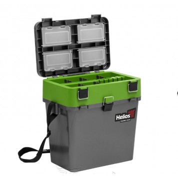 Ящик зим. Helios 19 л серый/салатовый-1