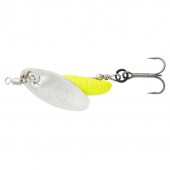 Блесна вращающаяся Savage Gear Grub Spinners #0 2,2g sinking Silver Yellow
