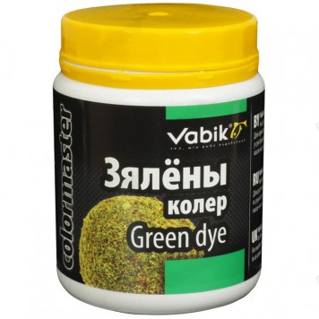 Компонент прикормки Vabik COLORMASTER Зеленый 100г