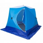 Палатка рыбака зим. КУБ-3 LONG трехслойная Стэк (2,20х2,50х2,0 8,8кг 1вх.)