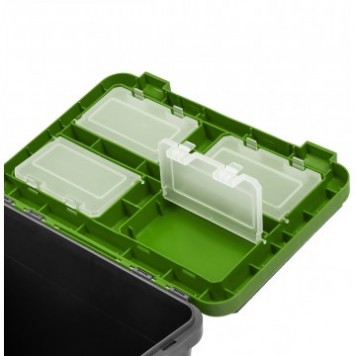 Ящик зим. Helios 19 л односекционный серый/салатовый (HS-IB-19-GG-1)-3
