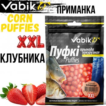 Приманка Vabik CORN PUFFIES XXL Клубника