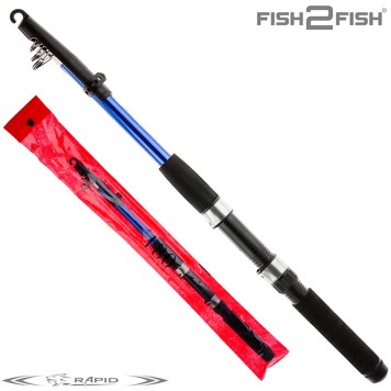 Спиннинг Fish2fish Rapid New (10-40) 2,1 м Blue
