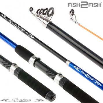 Спиннинг Fish2fish Rapid New (10-40) 2,1 м Blue-1