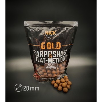 Бойлы прикормочные NICK BAITS GOLD SPECIALFISH Индийские специи-Кальмар 1 кг,20 мм