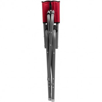 Кресло Nisus директорское серый/красный/черный N-DC-95200-GRD-5