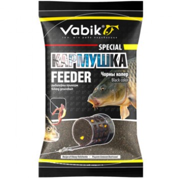 Прикормка Vabik FEEDER Черный 1кг