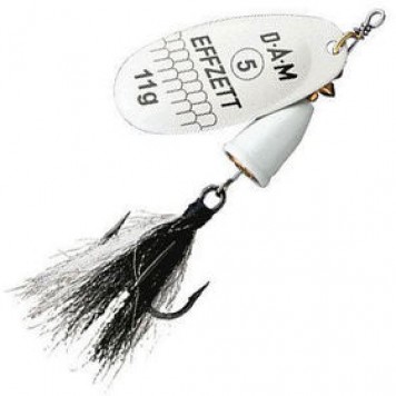 Блесна вращающаяся DAM FZ Executor Dressed Spinner #1 3g S Perlmutt 
