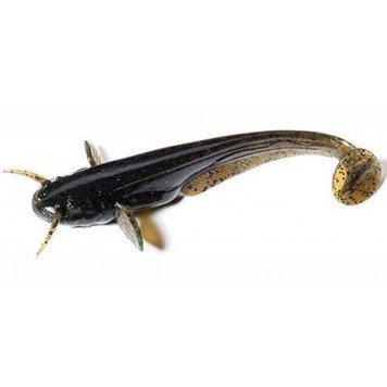 Силикон FishUp Catfish 2.0" (10шт) #050 - Green Pumpkin Brown/Red & Purple