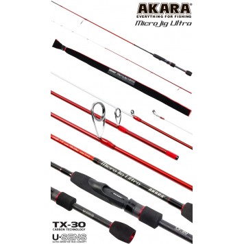 Спиннинг Akara SL1004 Micro Jig Ultra 762UL-S TX-30 (0,5-6) 2,3 м-2