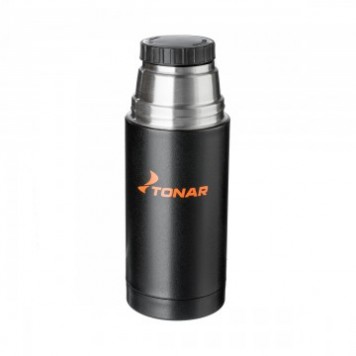 Термос Tonar TM-024 0,75 л черный (дополн.пласт.чашка)-6
