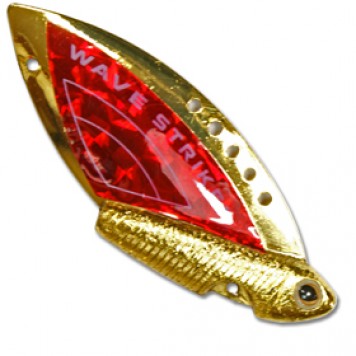 Блесна Kosadaka Wave Striker 7g Gold/Red ws07GR ws07GR