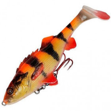 Приманка мягкая SAVAGE GEAR 4D Perch Shad 12.5cm 23g SS Albino
