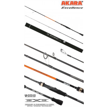 Спиннинг Akara Excellence H 902 (15-50) 2,7 м-2