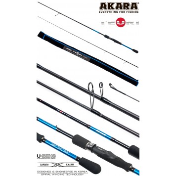 Спиннинг Akara Teuri MS802 TX-30 (8-24,5) 2,44 м-2