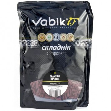 Компонент прикормки Vabik BIG PACK Гранулы криль 750г