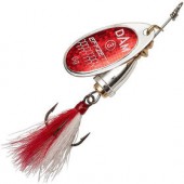 Блесна вращающаяся DAM FZ Executor Dressed Spinner #1 3g S Reflex Red
