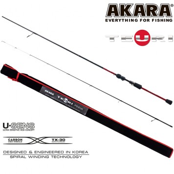 Спиннинг Akara Teuri ULS702 TX-30 (0,6-7) 2,1 м-1